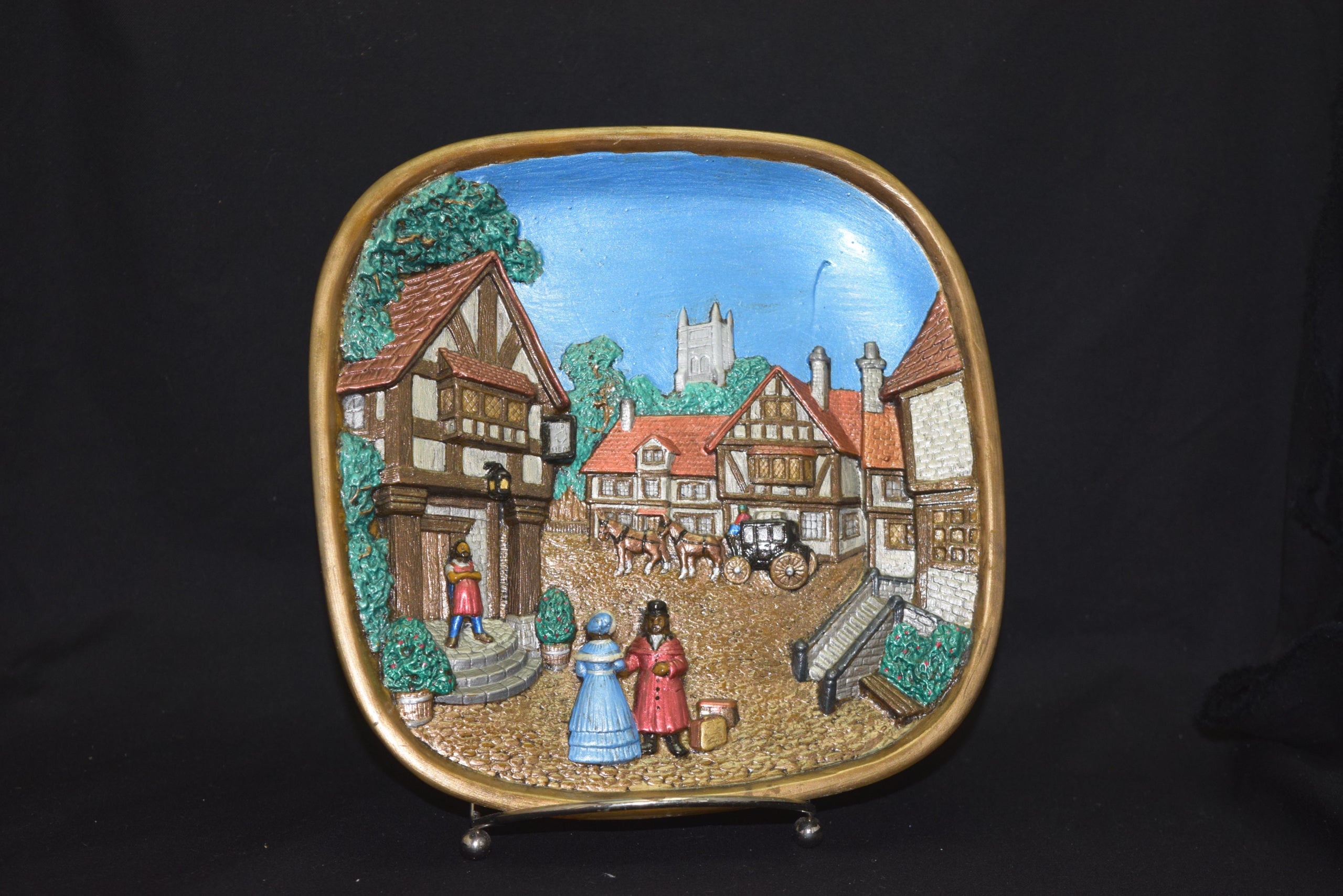 Square village | K.L. Bavarian Wax Art